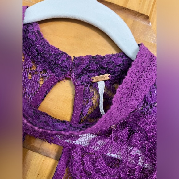 Purple free people tunic - Picture 5 of 6